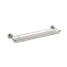 Lincoln glass shelf with gallery rail